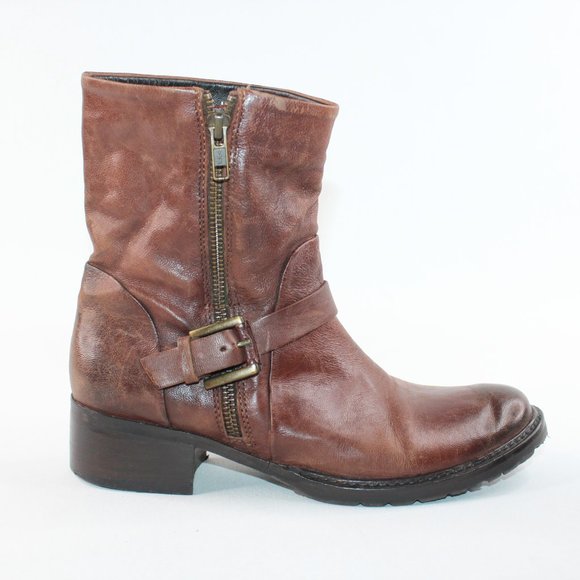 Adam Tucker Me Too Landon4 Leather Ankle Boots #122 - Picture 7 of 12